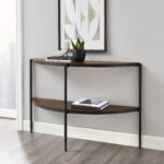 كونسول Console.1 من ستيل وخشب MDF بمقاس 100×50×90 سم