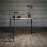 كونسول Console.3 من ستيل وخشب MDF بمقاس 120×40×90 سم