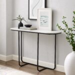 كونسول ستيل مع خشب MDF ودهان اليكتروستاتيك مقاوم للصدأ
