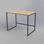 مكتب معدني بسطح خشب MDF موديل Desk.10