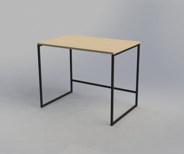 مكتب معدني بسطح خشب MDF موديل Desk.10