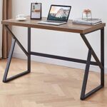 مكتب معدني موديل Desk.2 بسطح خشب MDF