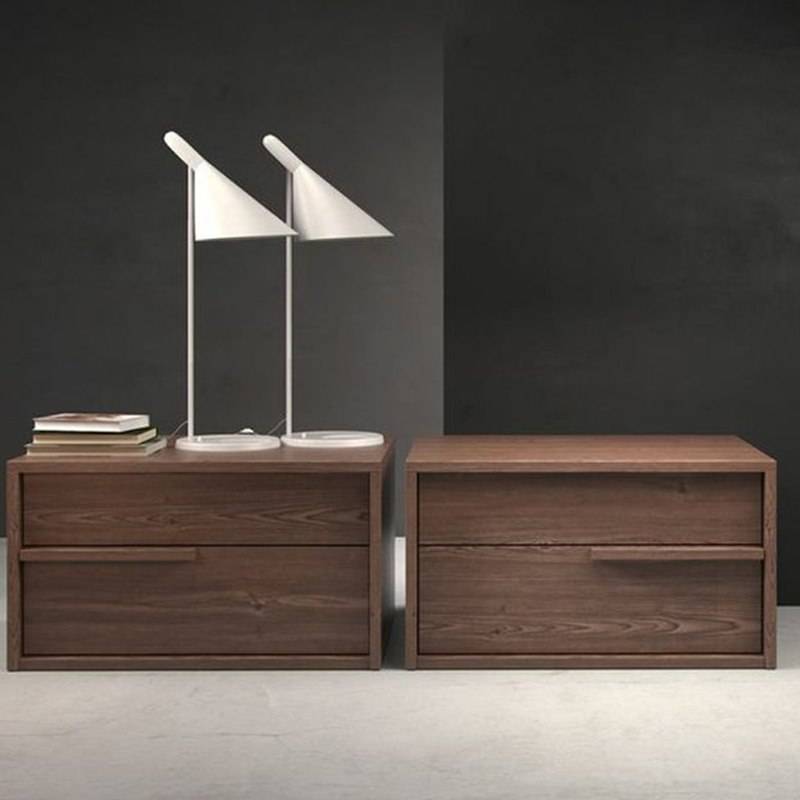 Commode Set 50 cm Width Made of MDF and Beech Wood