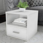 كمود-40-سم-بدرج-خشب-mdf-تشطيب-hpl-أبيض-ant1132