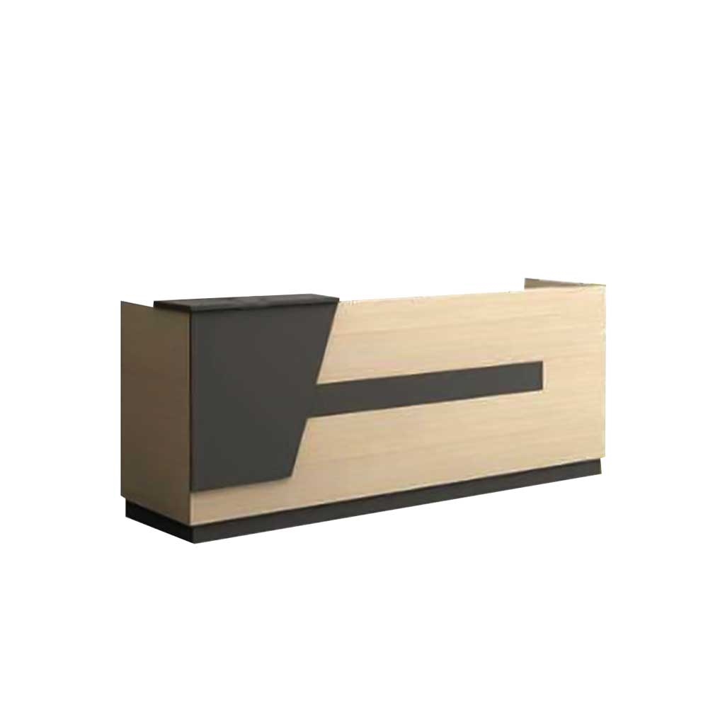 MDF Counter 200 cm Black & Brown ant.0095