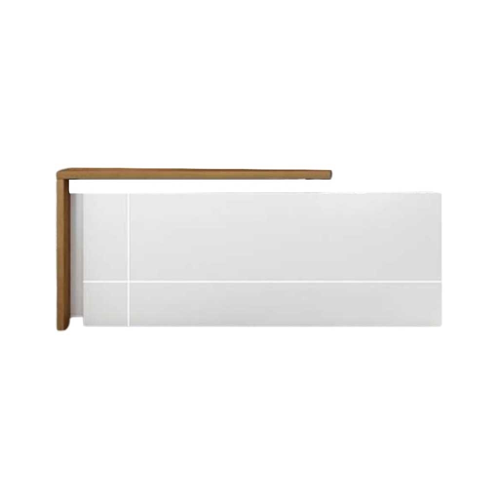 MDF Counter 180 Cm White & Brown ANT.0100
