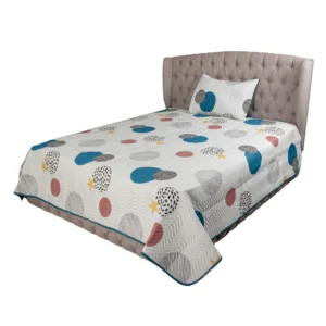 Forbed Coverlet Poly cotton 180\240 Cm Single 2 Pieces ( Coverlet + Pillow Case 50\70)