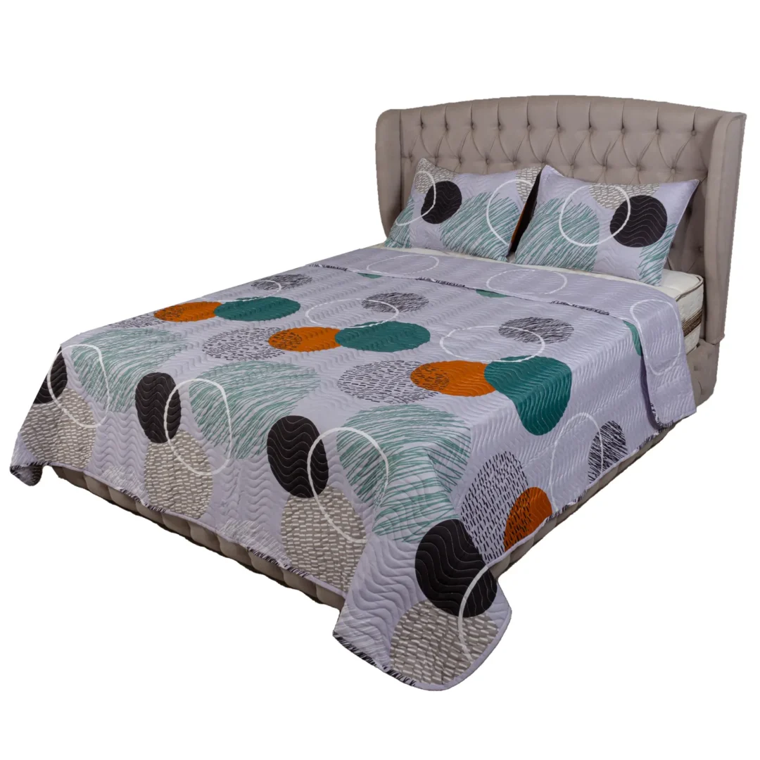 Forbed Coverlet Micro fiber 240\240 Cm Double 3 Pieces ( Coverlet + 2 Pillow Case 50\70)