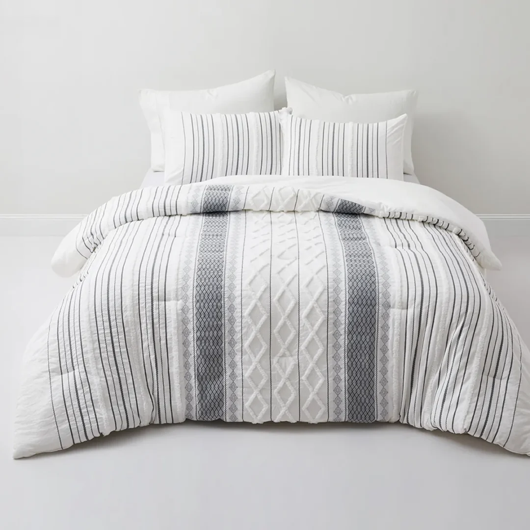 Forbed Duvet Athena 240\240 Cm cotton 3 Pieces ( Duvet +2 pillow case 50\70 )