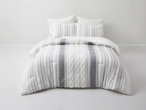 Forbed Duvet Athena 240\240 Cm cotton 3 Pieces ( Duvet +2 pillow case 50\70 )