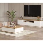 Living Room Set TV Unit 160 Cm Coffee Table 100 Cm ANT1153