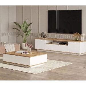 Living Room Set TV Unit 160 Cm Coffee Table 100 Cm ANT1153