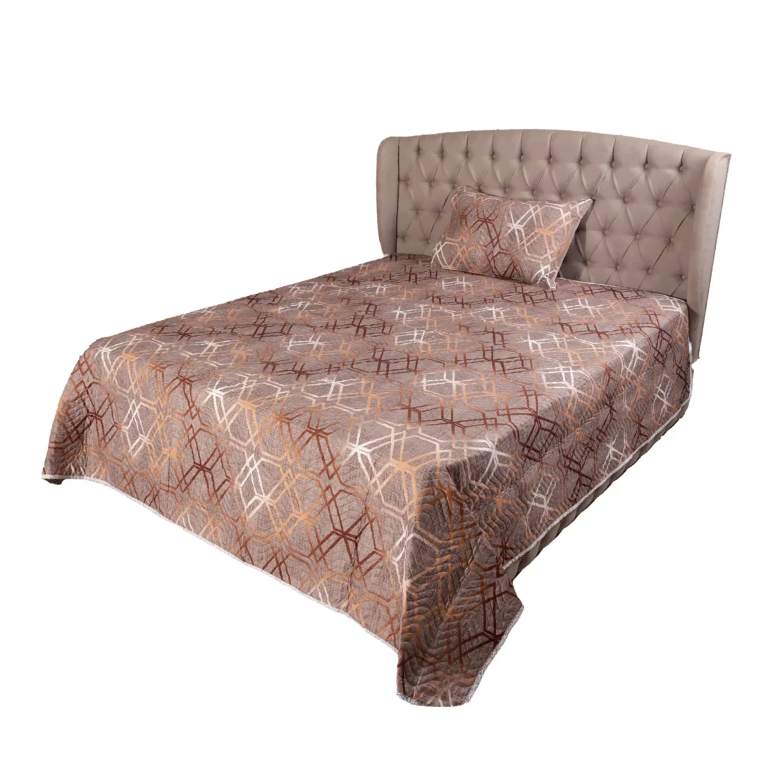 Forbed Coverlet Micro fiber230 \170 Cm Single 2 Pieces ( Coverlet + Pillow Case 50\70)