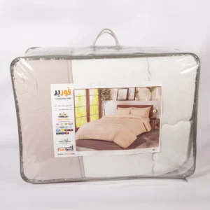 Forebed Duvet 235×235 Cm Double-Face Solid Mixed 3 Pieces Duvet+2 Pillowcases Dark Gray\ Coffee Double