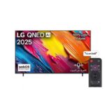 شاشة إل جي 65 بوصة QNED موديل 65QNED70A6A – ألوان ديناميكية حيوية وتقنية HDR 4K مع معالج ذكي α7 لتجربة مشاهدة سينمائية وألعاب عالية الجودة في المنزل