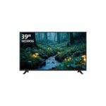 شاشة هوهو HO-3906 عادية 39 بوصة بتصميم أسود أنيق ونحيف، شاشة LED بدقة HD مناسبة للاستخدام المنزلي والمكتبي، تلفزيون بسيط بدون سمارت مناسب للترفيه اليومي