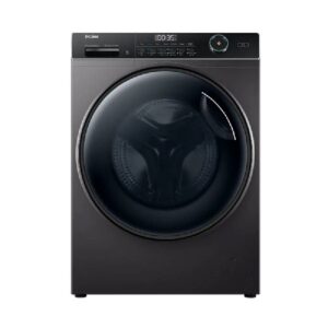 غسالة ملابس هاير 8 كيلو 1400لفه سمارت بخار انفرتر فضي غامق HW-80-B14959S8TU1