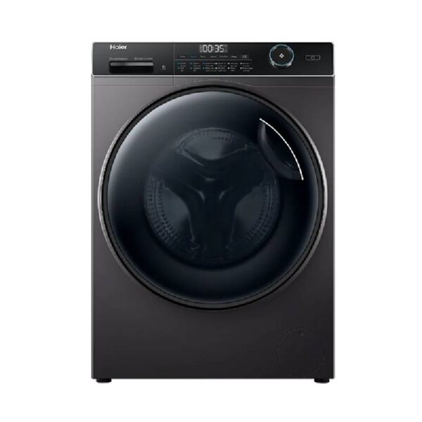 غسالة ملابس هاير 8 كيلو 1400لفه سمارت بخار انفرتر فضي غامق HW-80-B14959S8TU1