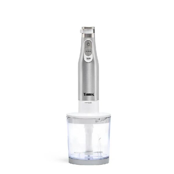 هاند بلندر تانك 1200وات تربو كبة 500مم + وعاء 600مم CM6004 -White "BLEND & CHOP