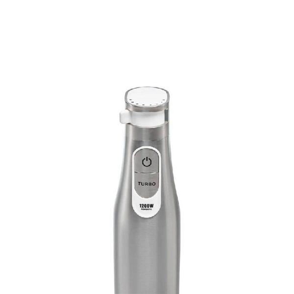 هاند بلندر تانك 1200وات تربو كبة 500مم + وعاء 600مم CM6004 -White "BLEND & CHOP