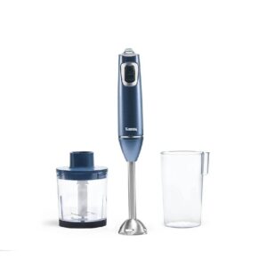 هاند بلندر تانك 600 وات تربو مع كبة 500 مل + وعاء 600 مل جرافيت × فضي "Blend & Chop" CM-6003-1