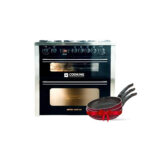 بوتجاز بريميم 90 سم دبل شيف اوتو كوك كنترول 2 فرن رأسى(فوق بعض) هيدروليك PRM69SS-1GC-511-ICPSF-DV