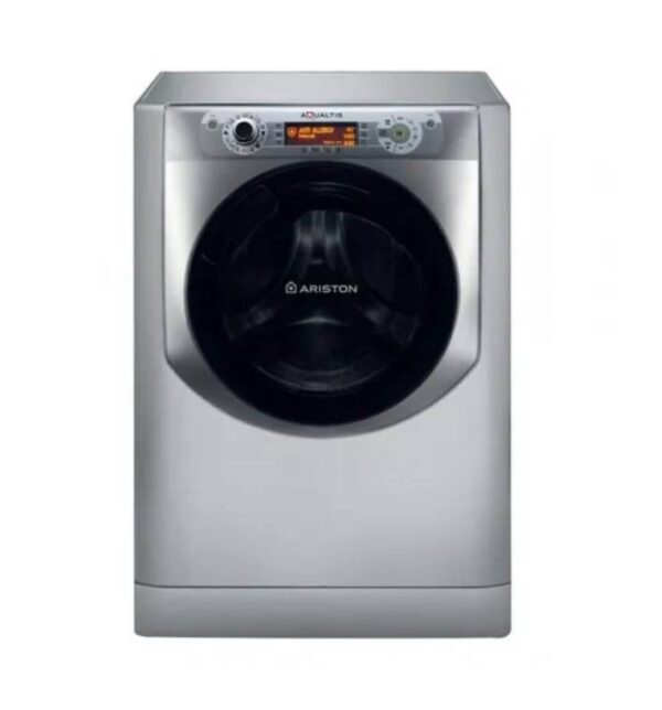 غسالة أريستون 10 كيلو فضي AQD1070D 497X EX