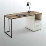 مكتب بايز لاين مع درجين مقاس 120×80×60