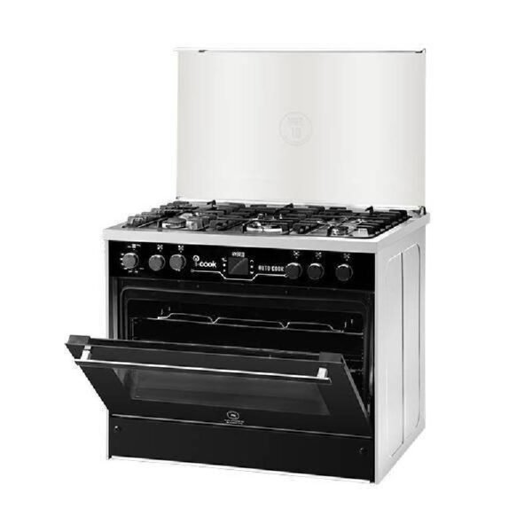 Unionaire Cooker 90 cm iCook Auto Cook Cast Iron Hybrid Air Fryer Full Safety C69SS-GC-511-ICPSF-IS-1CH-2W-AL - Image 2