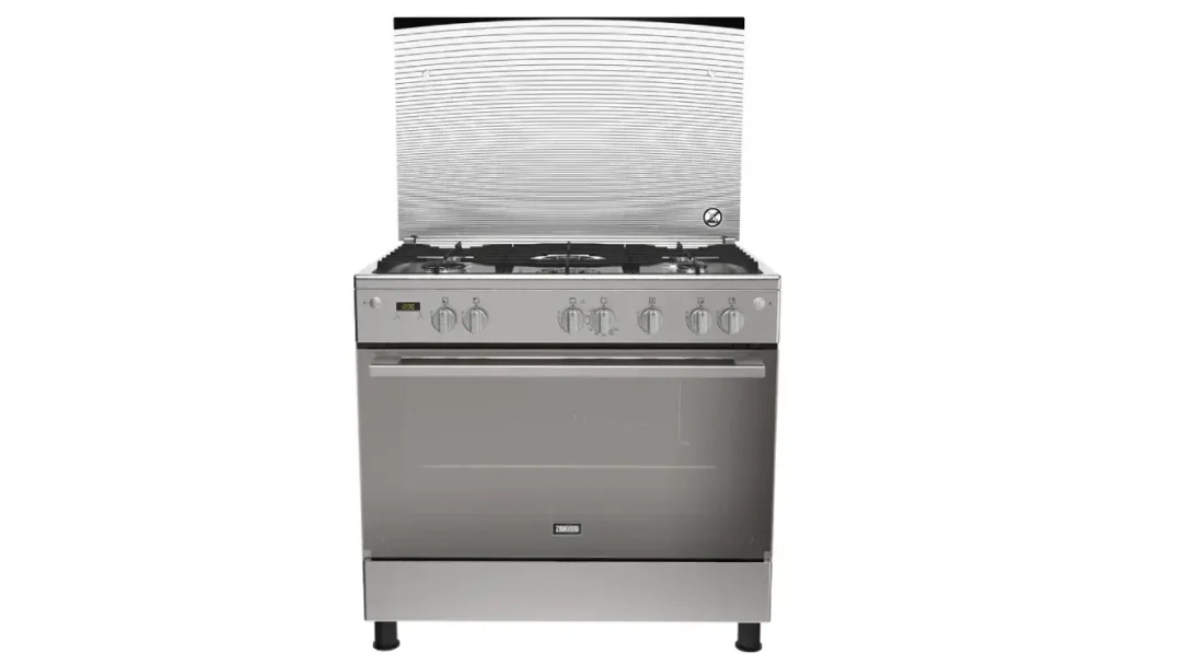 بوتاجاز غاز زانوسي كول ماكس 5 شعلة ستانلس ستيل ZCG94396XB