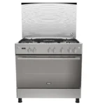 Zanussi Gas Cooker Cool Max 5 Burners Stainless Steel - ZCG94396XB