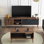 Living Room Set with TV Unit 180 cm and Coffee Table 100 cm ANT1074