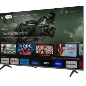 اشتري الان تلفزيون هاير 65 بوصة LED بدقة 4K باللون الأسود – H65K80EU