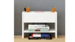 وحدة أرفف بتصميم مدمج باللون الأبيض بمقاس 40×12×30 سم ‏SHL-40W