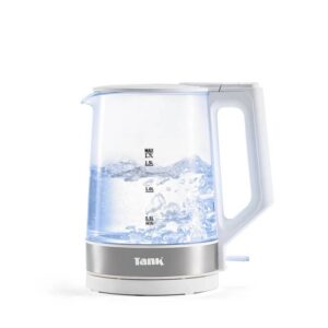اشتري الان غلاية كهربائية تانك زجاج 1.7 لتر 1850 وات – أبيض KG-2318