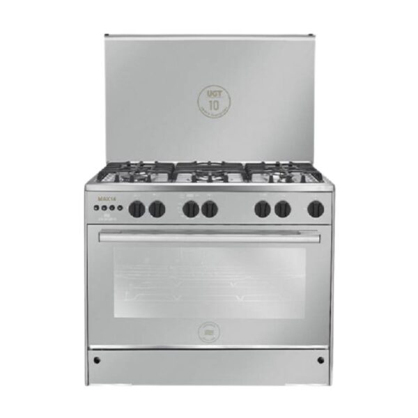 اشتري الان بوتجاز يونيون اير 90 سم ماكس 14 كاست ديجيتال مروحة 2مفتاح امان فرن وشواية C69SS-GC-447-IFDSO-M14-AL