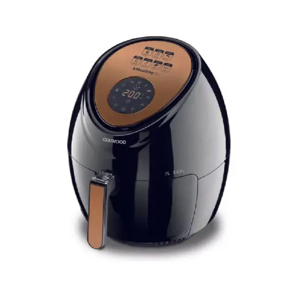اشتري الان قلاية كينوود 7 لتر ديجيتال 1800وات أسود ضمان محلي HFP72.000BK