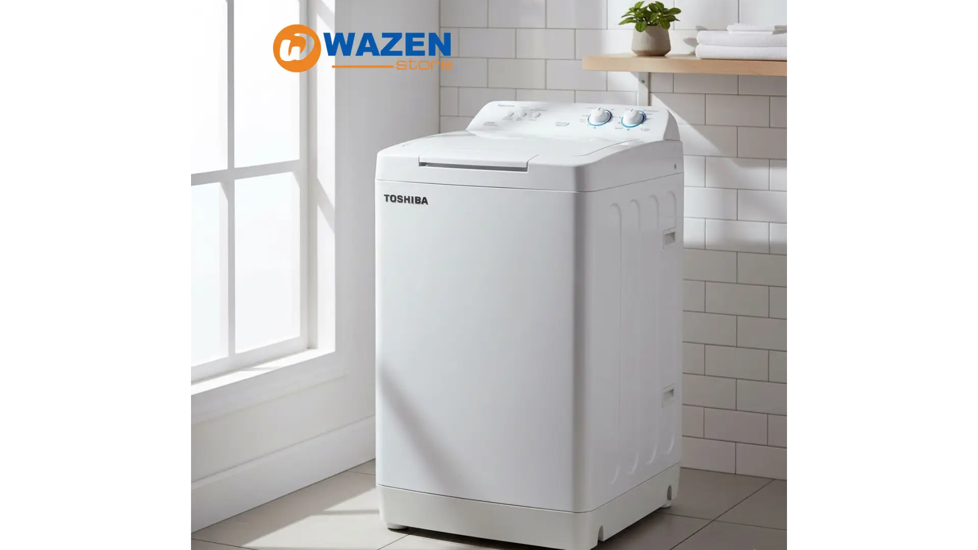 ليه غسالة توشيبا 7 كيلو نص اتوماتيك هي الاختيار المثالي لبيتك؟