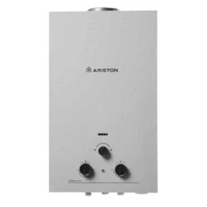 سخان مياه أريستون 10 لتر غاز طبيعي فضي SPEED EVO 10 NG ADPT سخان فوري موفر للطاقة