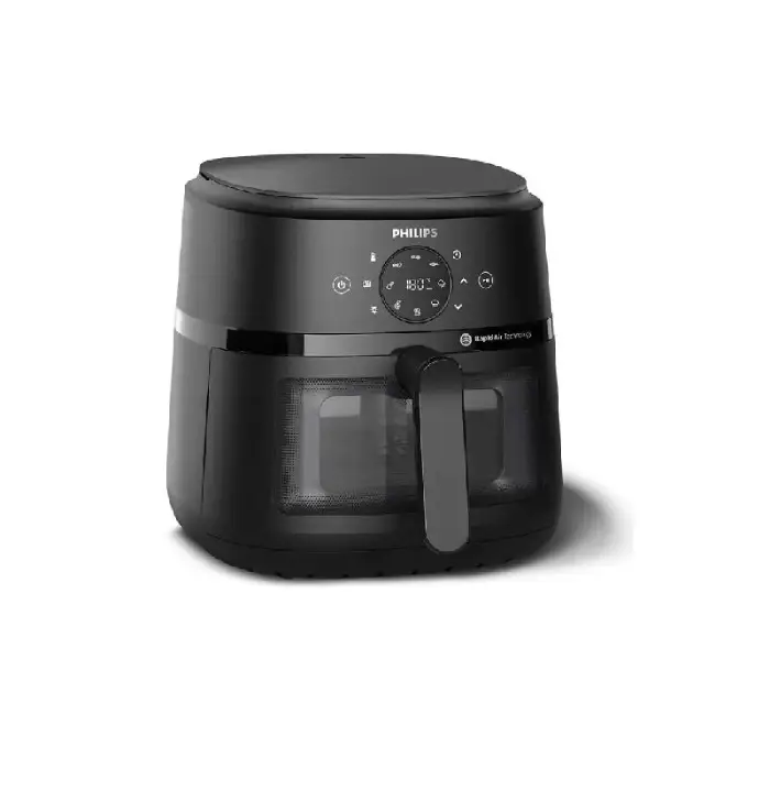 اشتري الان اير فراير فيليبس 6.2 لتر 1700وات ديجيتال أسود ضمان محلي NA230