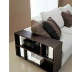 Display Cabinet 80 cm Dark Brown with Shelf ANT1045