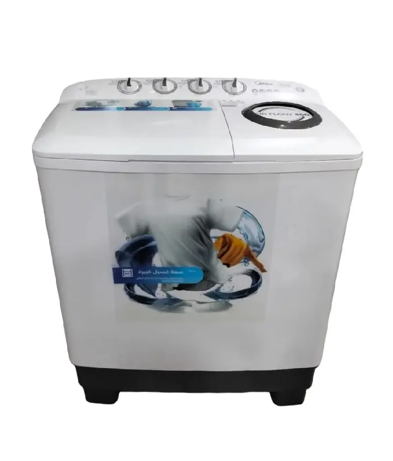 اشتري الان غسالة ميديا 12 كيلو أبيض MTE02W120/W