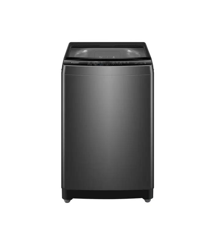 اشتري الان غسالة هاير تحميل علوي 10 كيلو رمادي HWM100-316S6