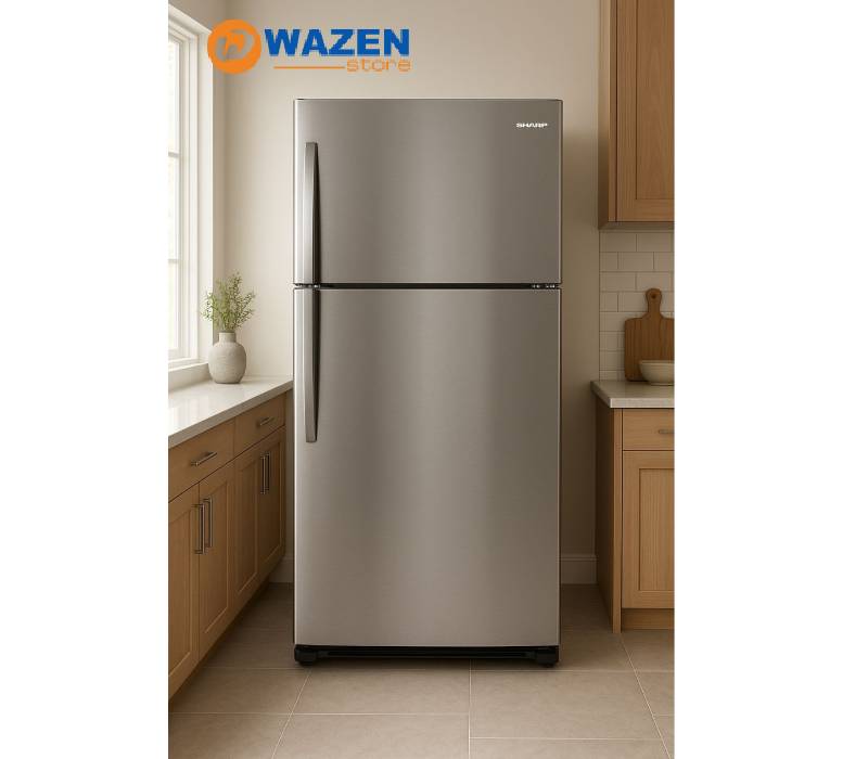 ثلاجة شارب 22 قدم: مساحة كبيرة وتصميم عصري يخلي مطبخك مرتب