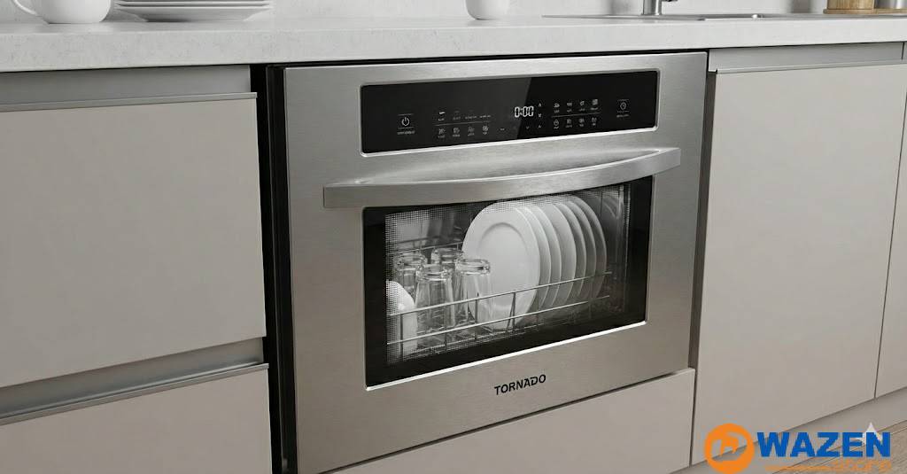 غسالة اطباق تورنيدو موديلات مختلفة مع شرح أي موديل أنسب للاستخدام اليومي في البيت المصري