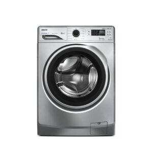 اشتري الان غسالة زانوسي 8 كيلو سيلفر باب اسود 1200 لفة انفرتر ZWF8241-SS7-9450