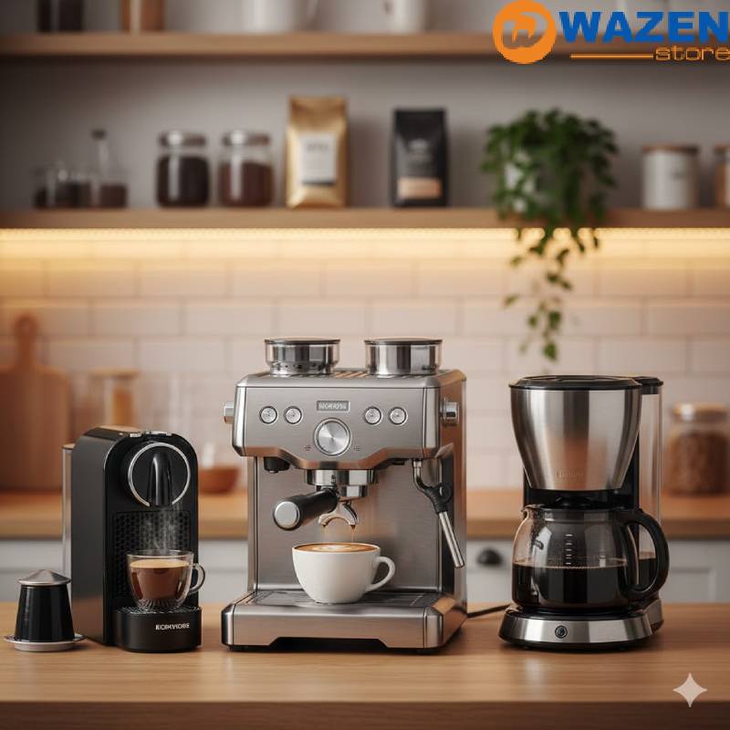 اكتشف الان ماكينة القهوة في مصر: أنواع وأسعار وأفضل موديلات