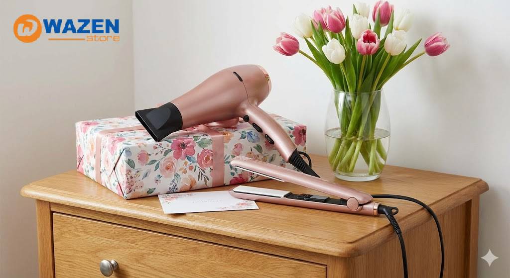 "سيشوار ومكواة شعر كأفضل هدايا عيد الأم للعناية الشخصية"