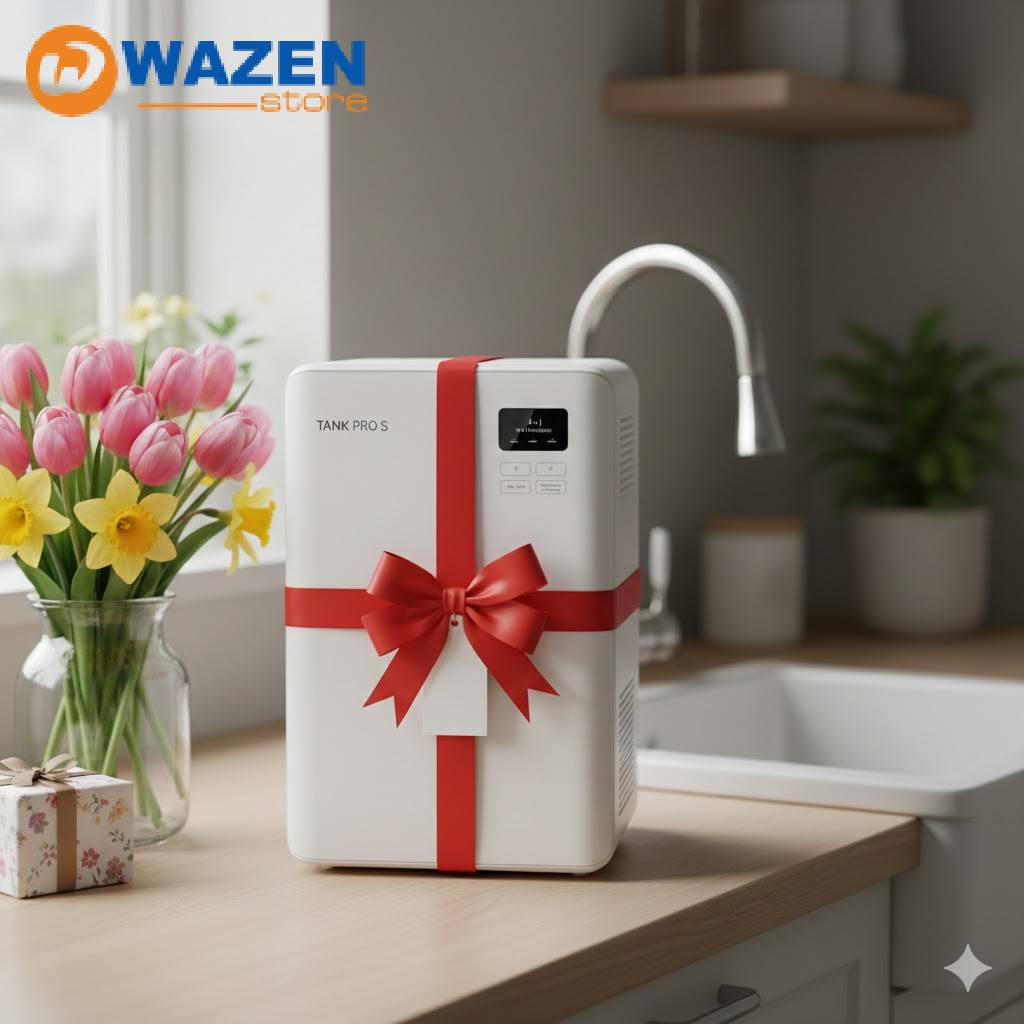أفضل هدية عيد الأم 2026: فلتر تانك برو اس الأبيض بـ4 وظائف مدمجة