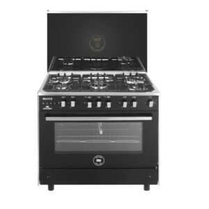 احصل علي بوتاجاز يونيون إير ماكس 12 غاز 5 شعلات أسود C69SS-GC-447-IFSO-M12-AL